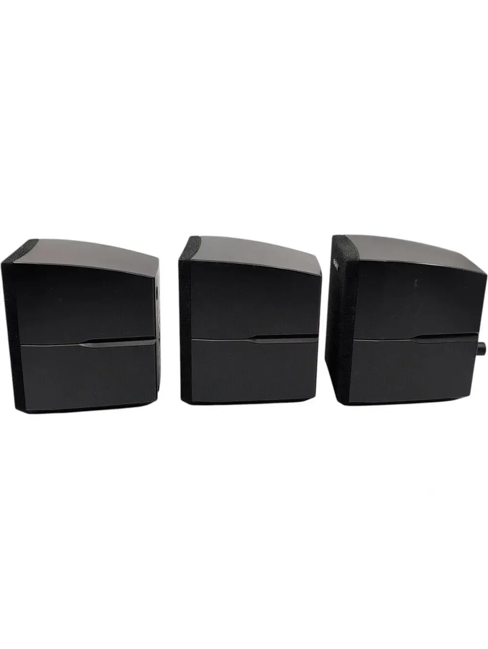 Sony SS-MSP1 Satellite Speakers 3 Piece Set 8 Ohm‎ Compact Surround Sound Black